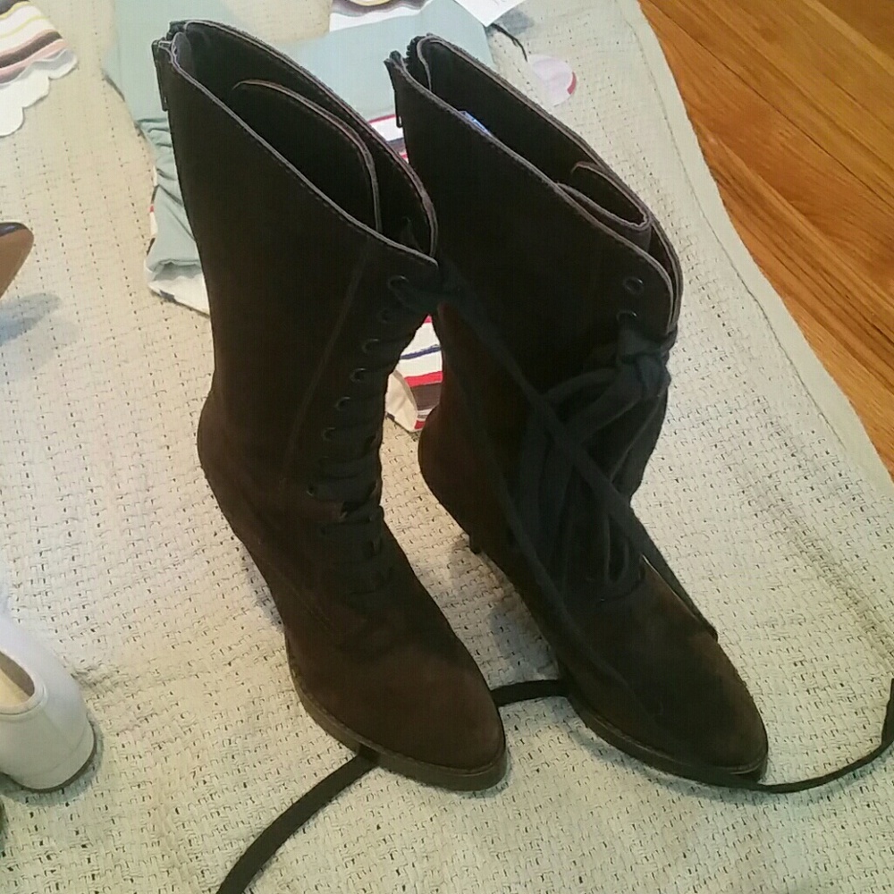 Vero cuoio heel boots size 7